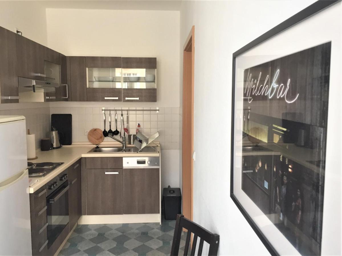 Ferienwohnung Leutzsch Am Leipziger Auenwald Esterno foto