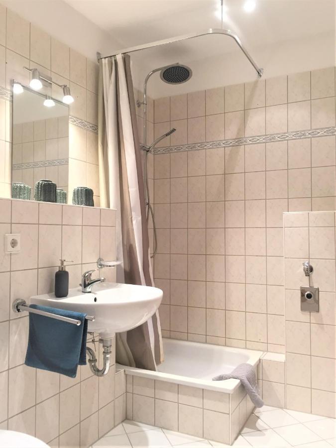 Ferienwohnung Leutzsch Am Leipziger Auenwald Esterno foto